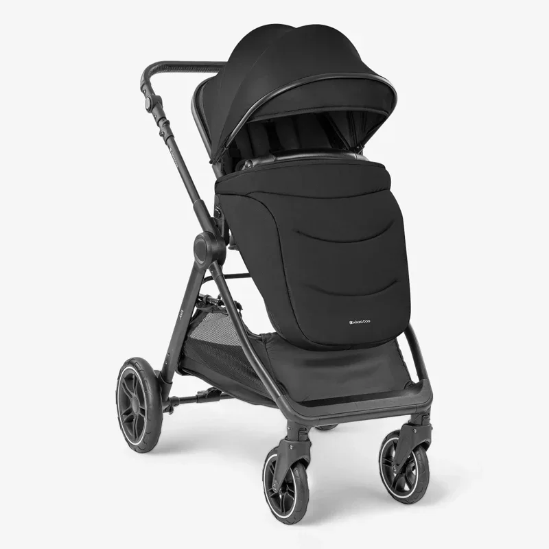 KikkaBoo® Stroller with carrycot 3v1 Ava Black - Image 5