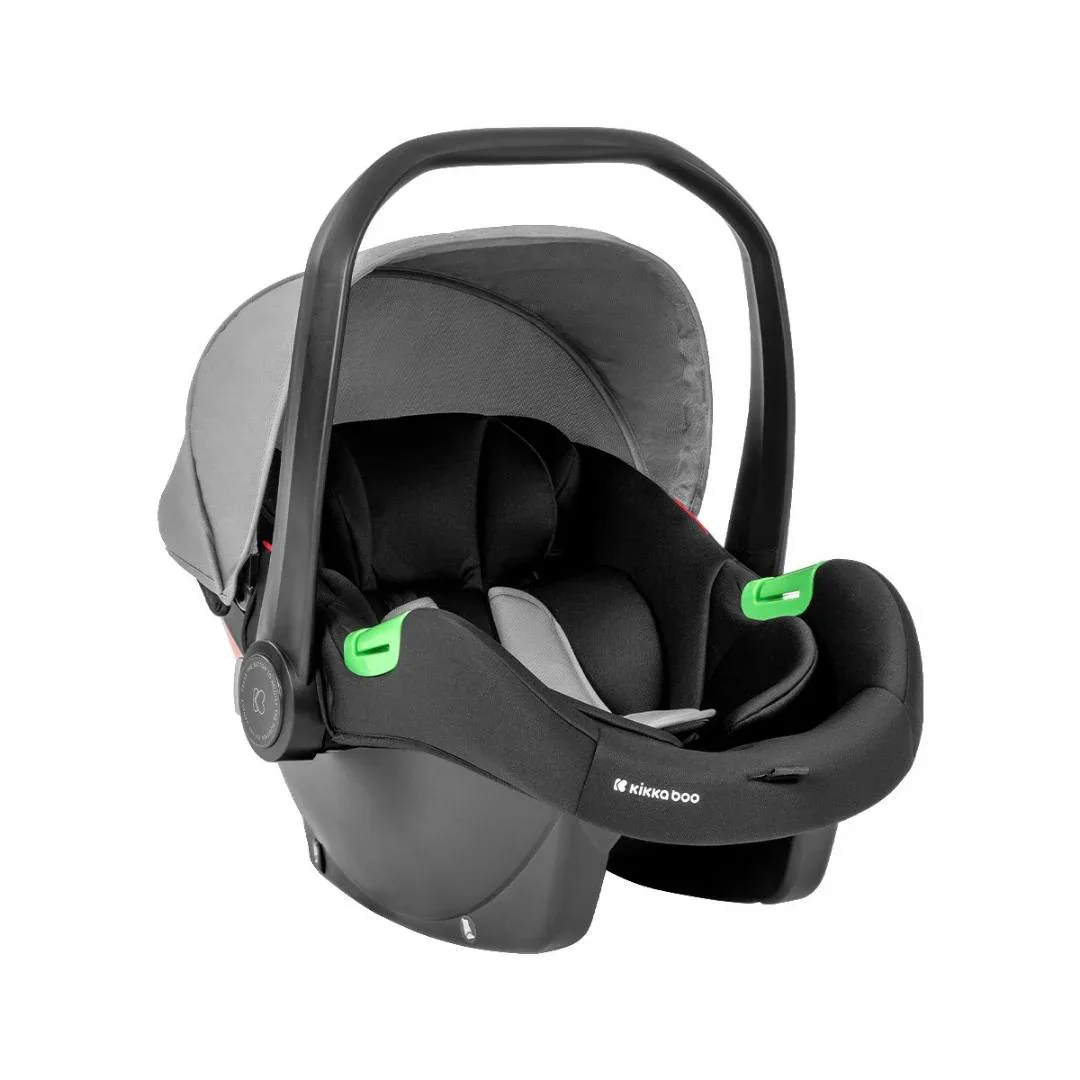 KikkaBoo® Stroller with carrycot 3v1 Ava Grey - Image 17