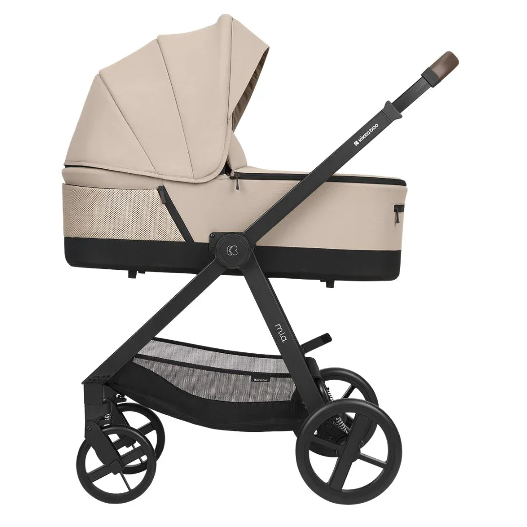 KikkaBoo® Stroller with carrycot 3v1 Mia Beige - Image 10