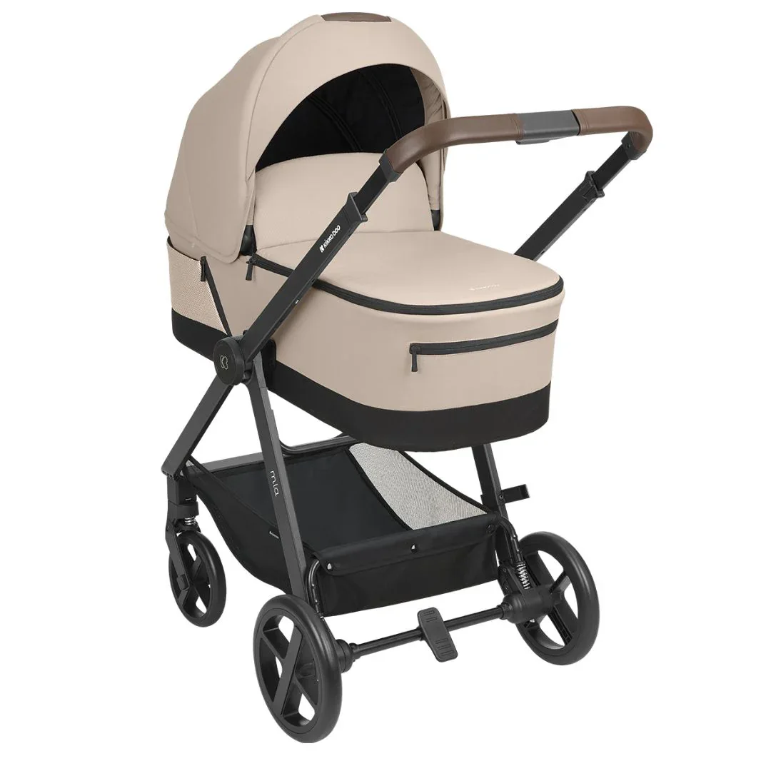 KikkaBoo® Stroller with carrycot 3v1 Mia Beige - Image 12