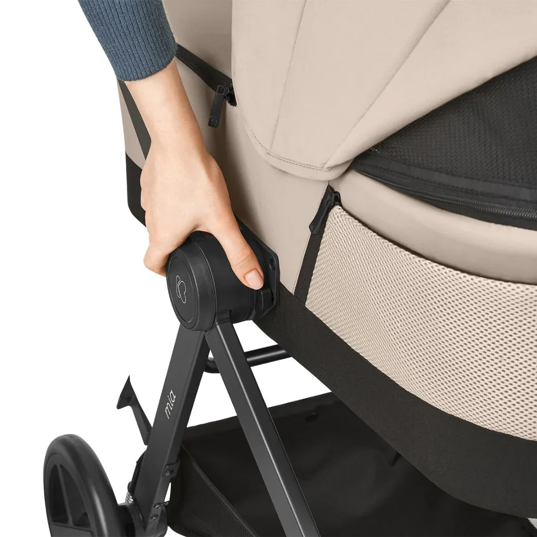 KikkaBoo® Stroller with carrycot 3v1 Mia Beige - Image 17