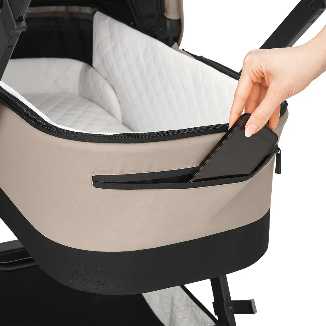 KikkaBoo® Stroller with carrycot 3v1 Mia Beige - Image 18