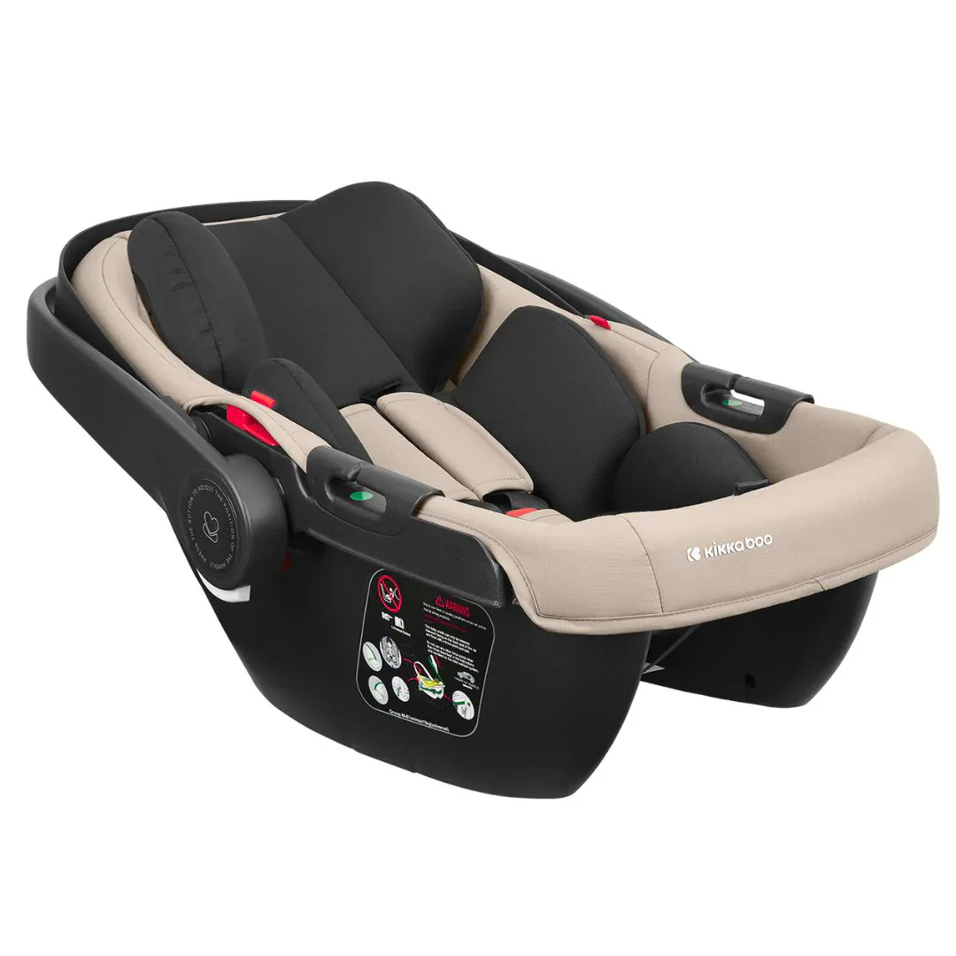 KikkaBoo® Stroller with carrycot 3v1 Mia Beige - Image 23
