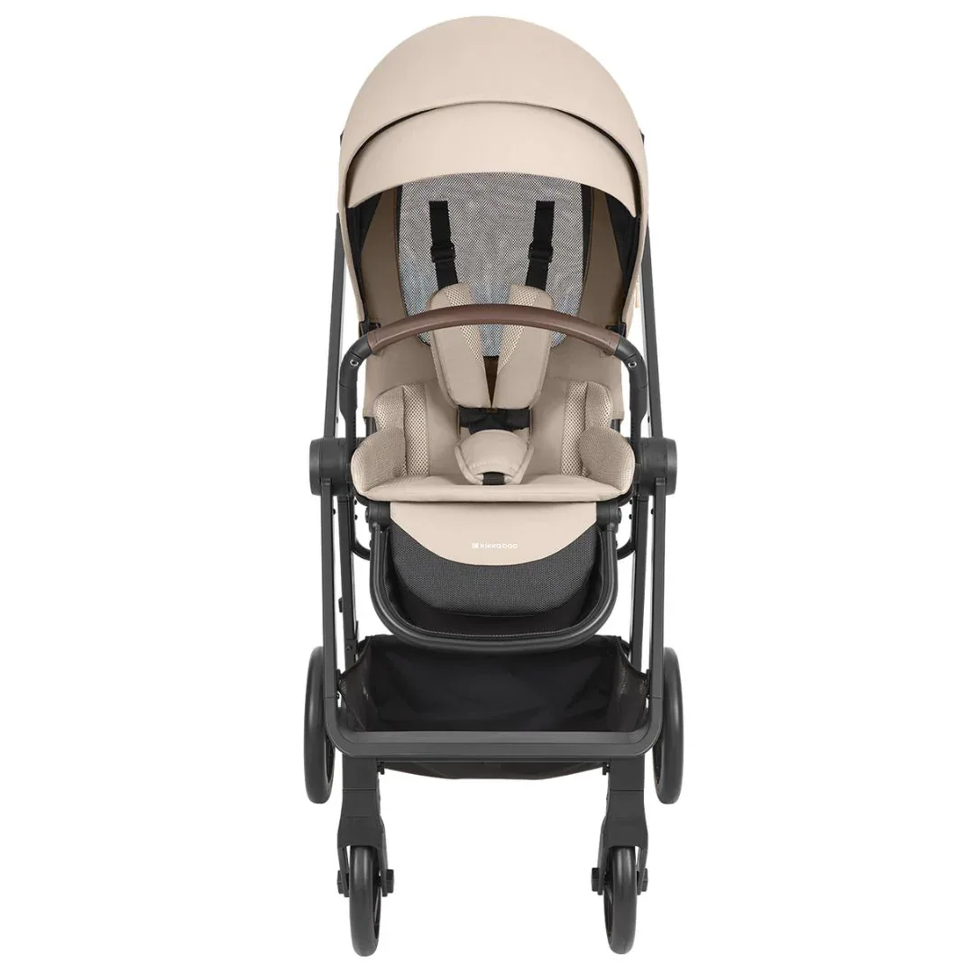 KikkaBoo® Stroller with carrycot 3v1 Mia Beige - Image 5