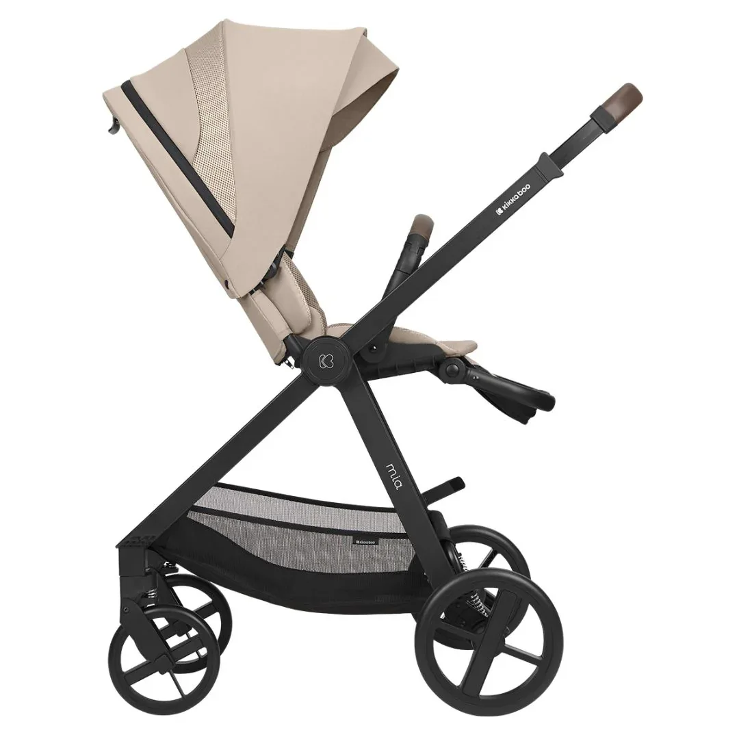 KikkaBoo® Stroller with carrycot 3v1 Mia Beige - Image 8