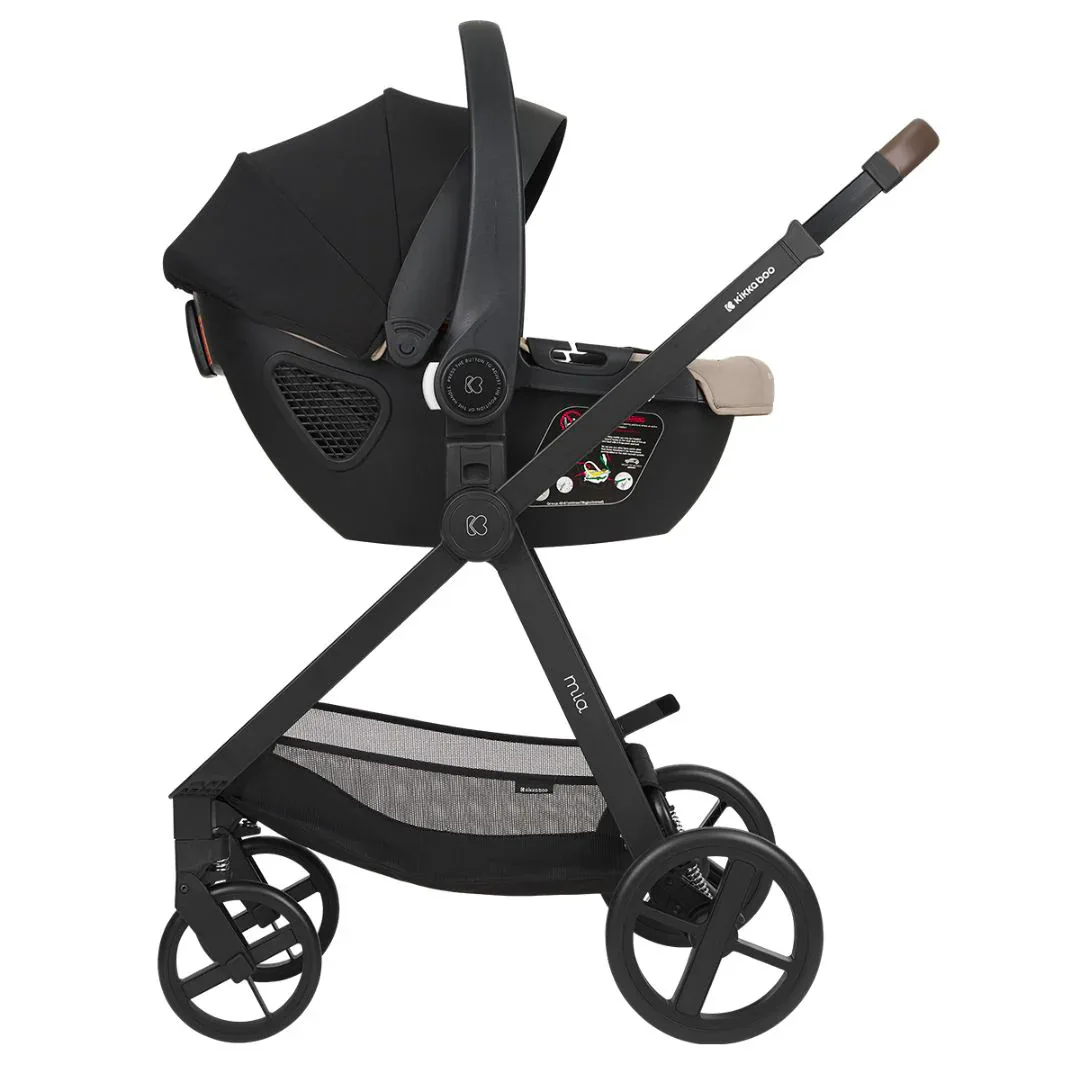 KikkaBoo® Stroller with carrycot 3v1 Mia Beige - Image 9
