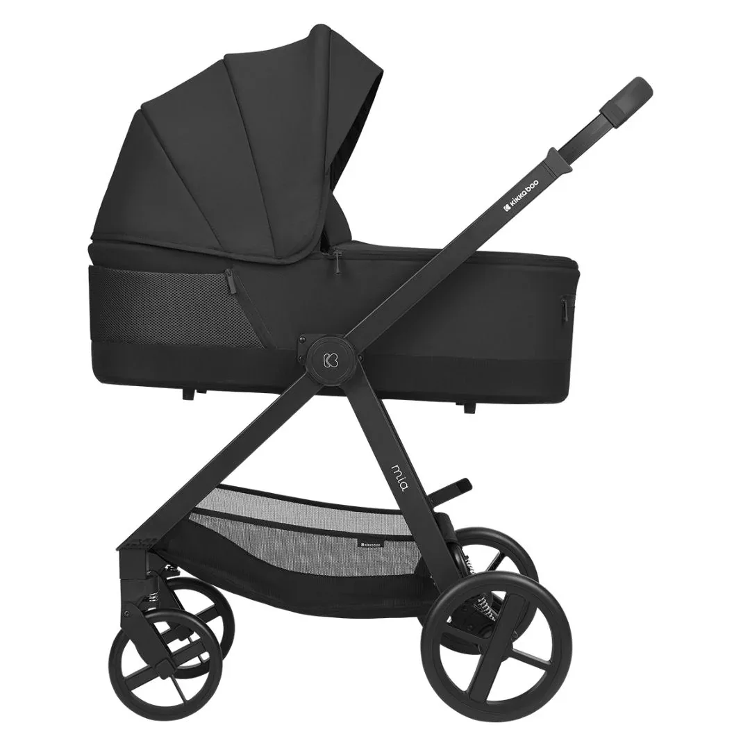 KikkaBoo® Stroller with carrycot 3v1 Mia Black - Image 10