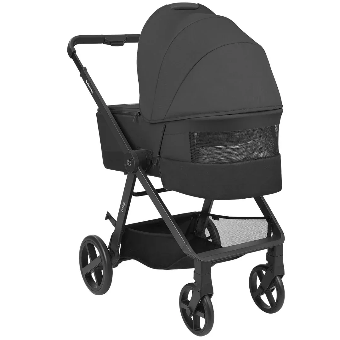 KikkaBoo® Stroller with carrycot 3v1 Mia Black - Image 13