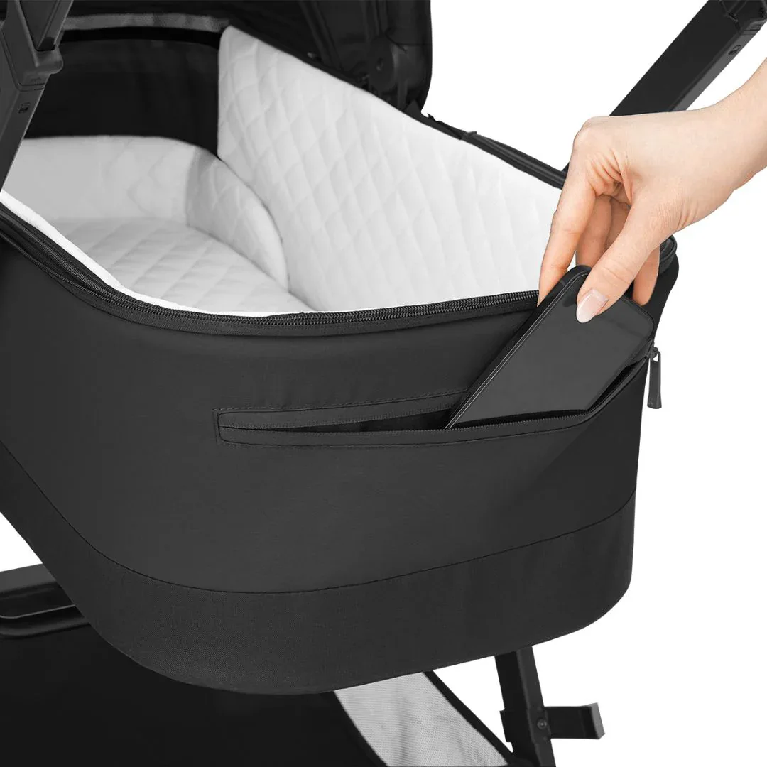 KikkaBoo® Stroller with carrycot 3v1 Mia Black - Image 18