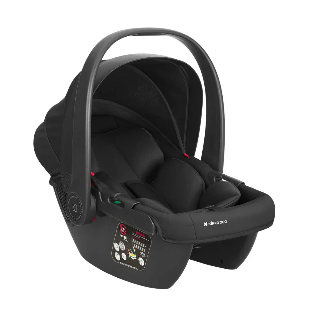KikkaBoo® Stroller with carrycot 3v1 Mia Black - Image 21