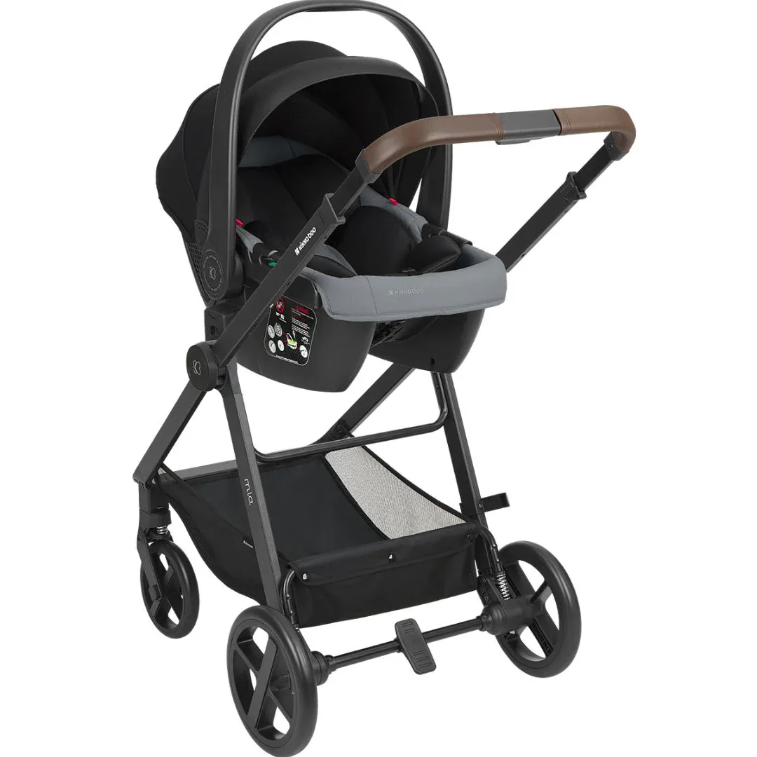 KikkaBoo® Stroller with carrycot 3v1 Mia Grey - Image 11