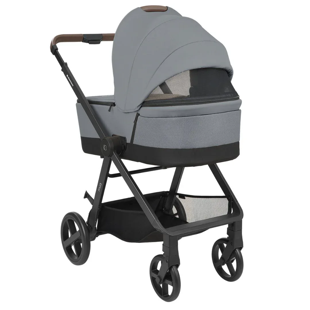 KikkaBoo® Stroller with carrycot 3v1 Mia Grey - Image 14