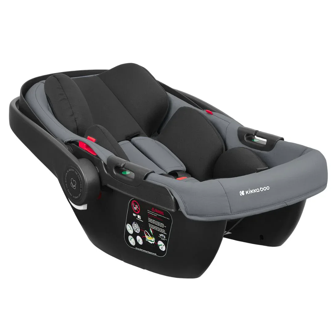 KikkaBoo® Stroller with carrycot 3v1 Mia Grey - Image 23