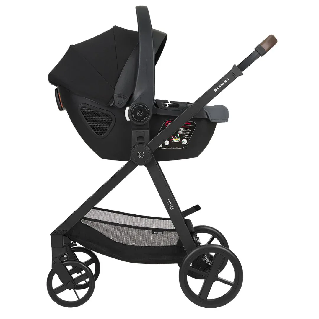 KikkaBoo® Stroller with carrycot 3v1 Mia Grey - Image 9