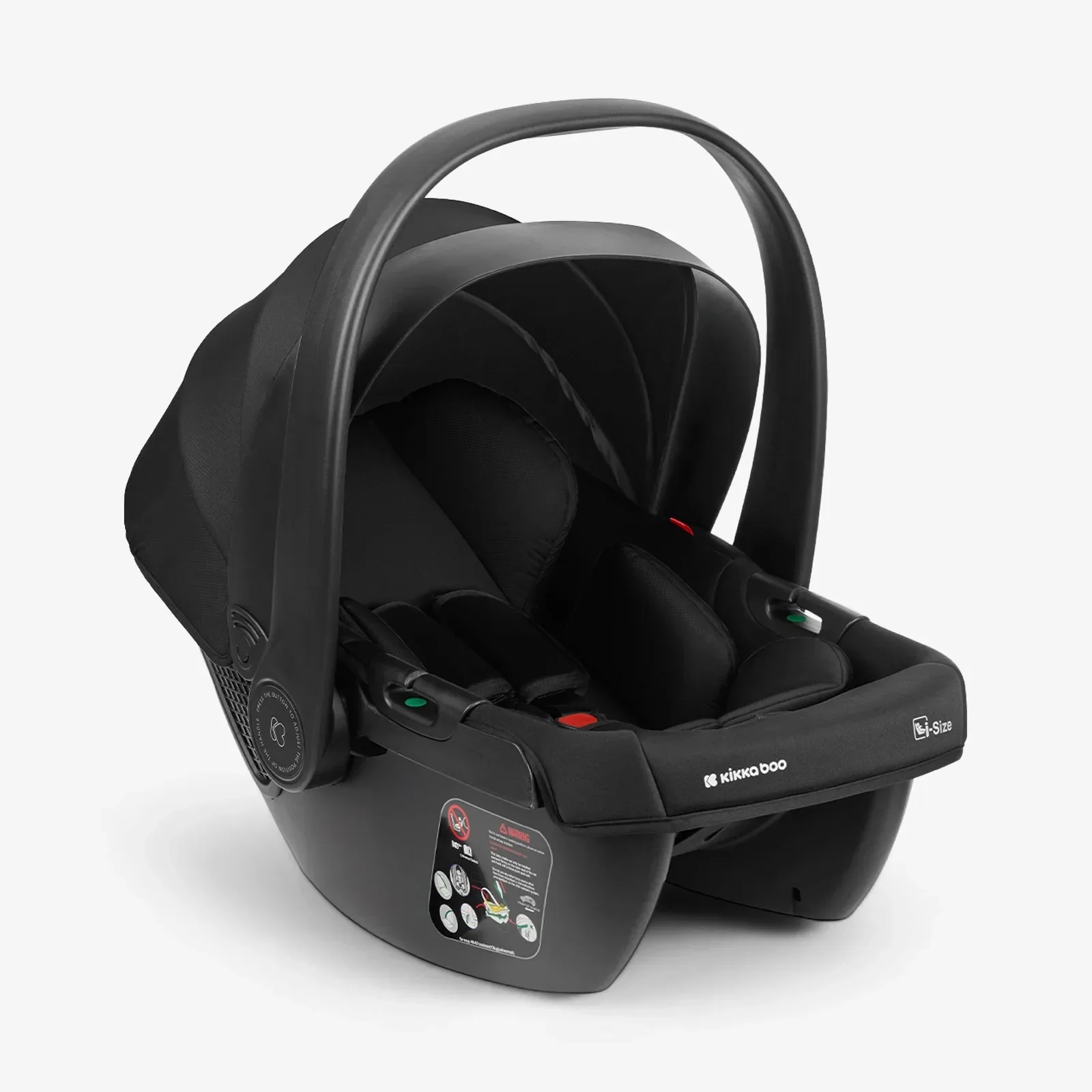 KikkaBoo® Stroller with carrycot 3v1 Modena Black - Image 12