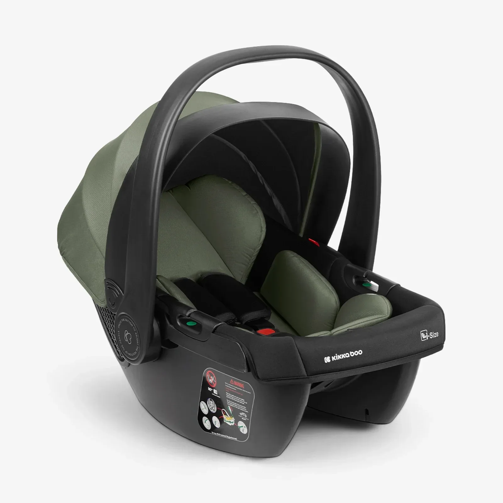 KikkaBoo® Stroller with carrycot 3v1 Modena Black - Image 12