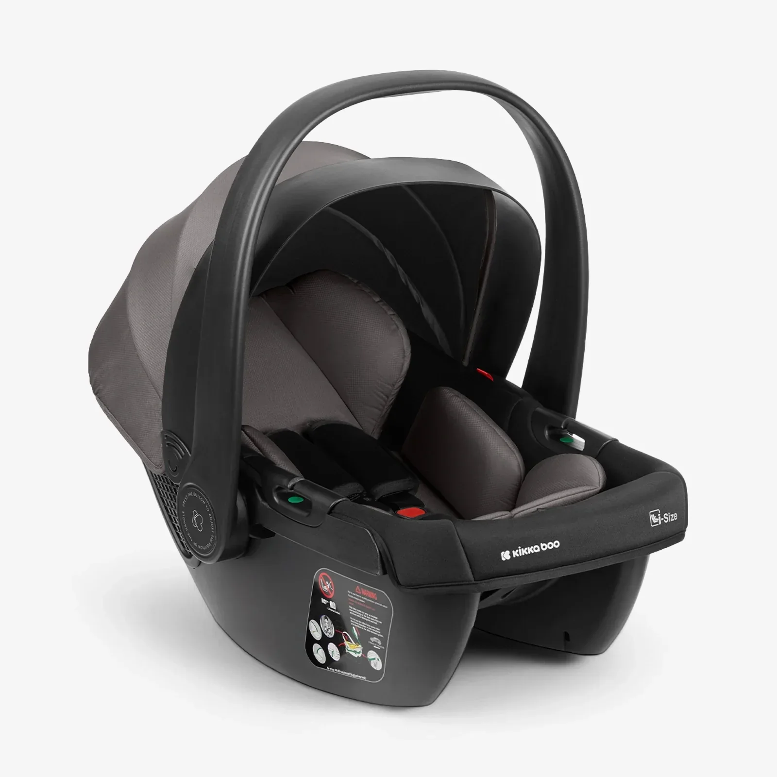 KikkaBoo® Stroller with carrycot 3v1 Modena Dark Grey - Image 9