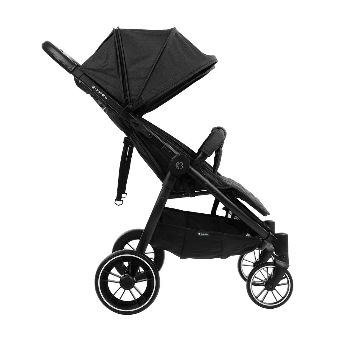 KikkaBoo® Twin stroller Happy 2 Black - Image 2