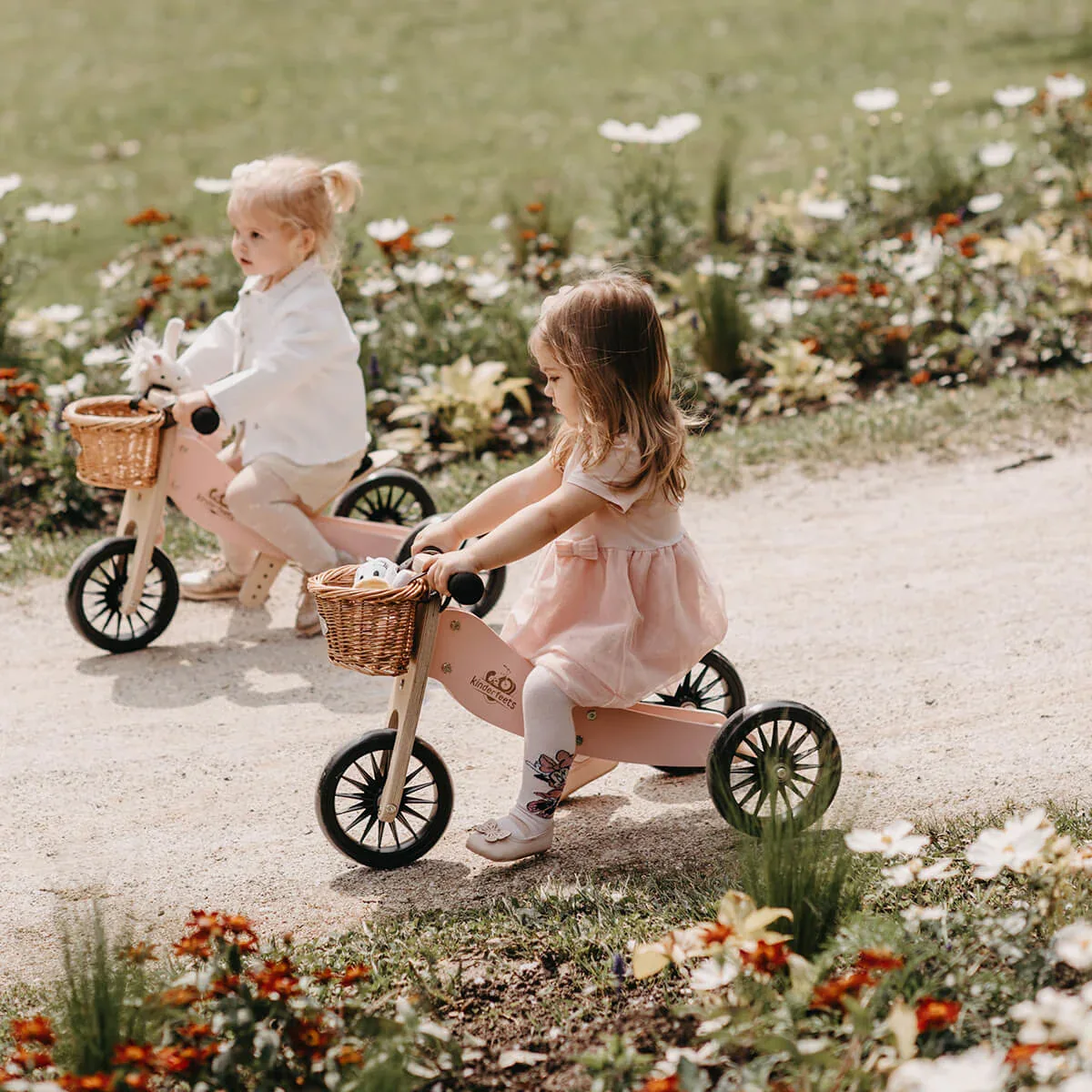 Kinderfeets® Balance Bike Tiny Tot Plus 2in1 Rose - Image 10