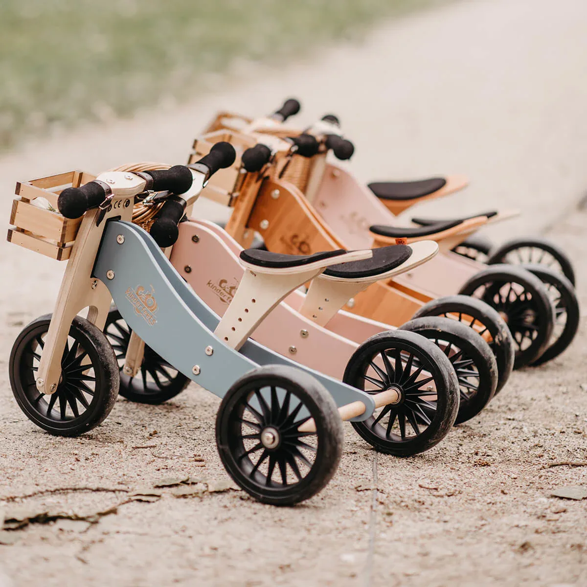Kinderfeets® Balance Bike Tiny Tot Plus 2in1 Silver Sage - Image 7