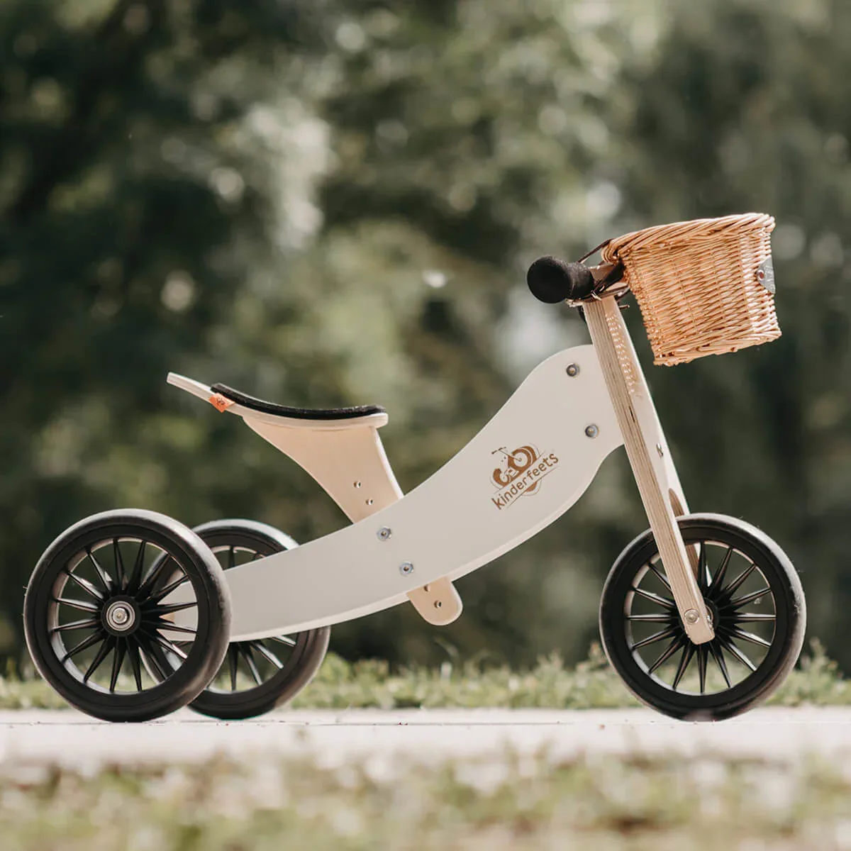 Kinderfeets® Balance Bike Tiny Tot Plus 2in1 White - Image 4