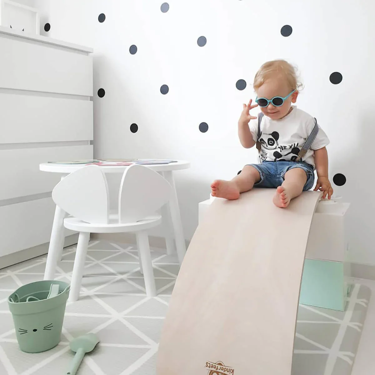 Kinderfeets® Kinderboard White Wash - Image 5