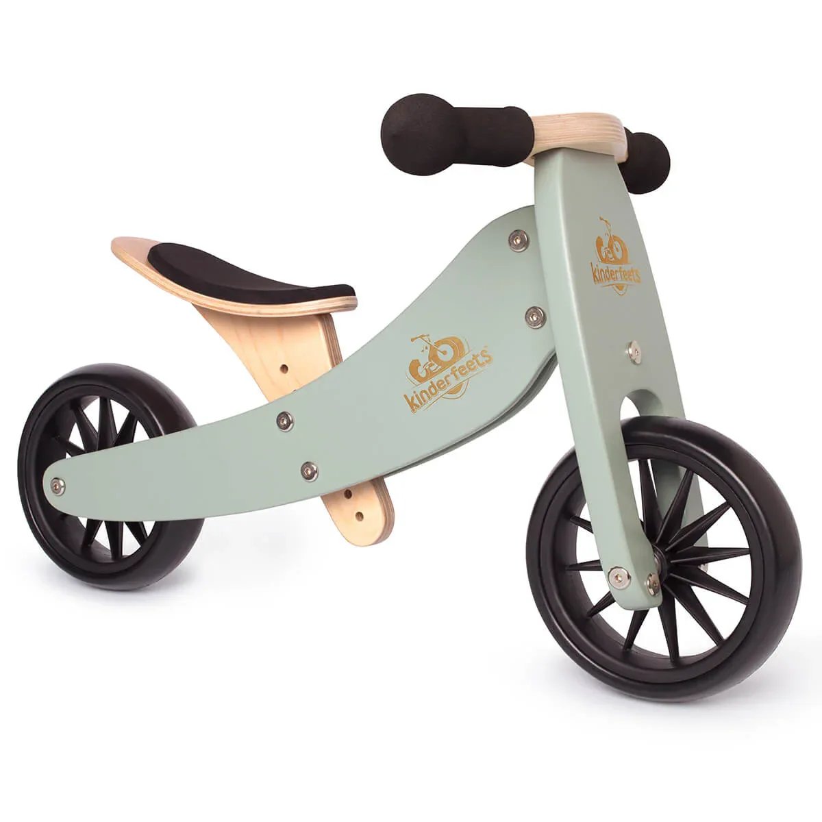 Kinderfeets® Tinytot Balance Bike 2in1 Sage - Image 3