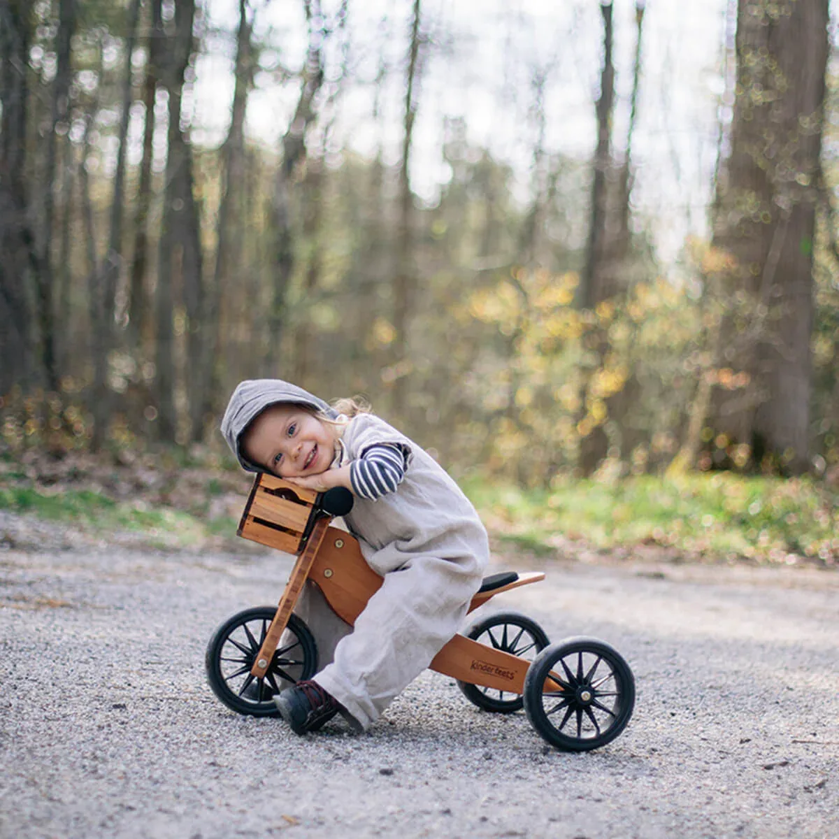 Kinderfeets® Tinytot Balance Bike 2in1 Bamboo - Image 6