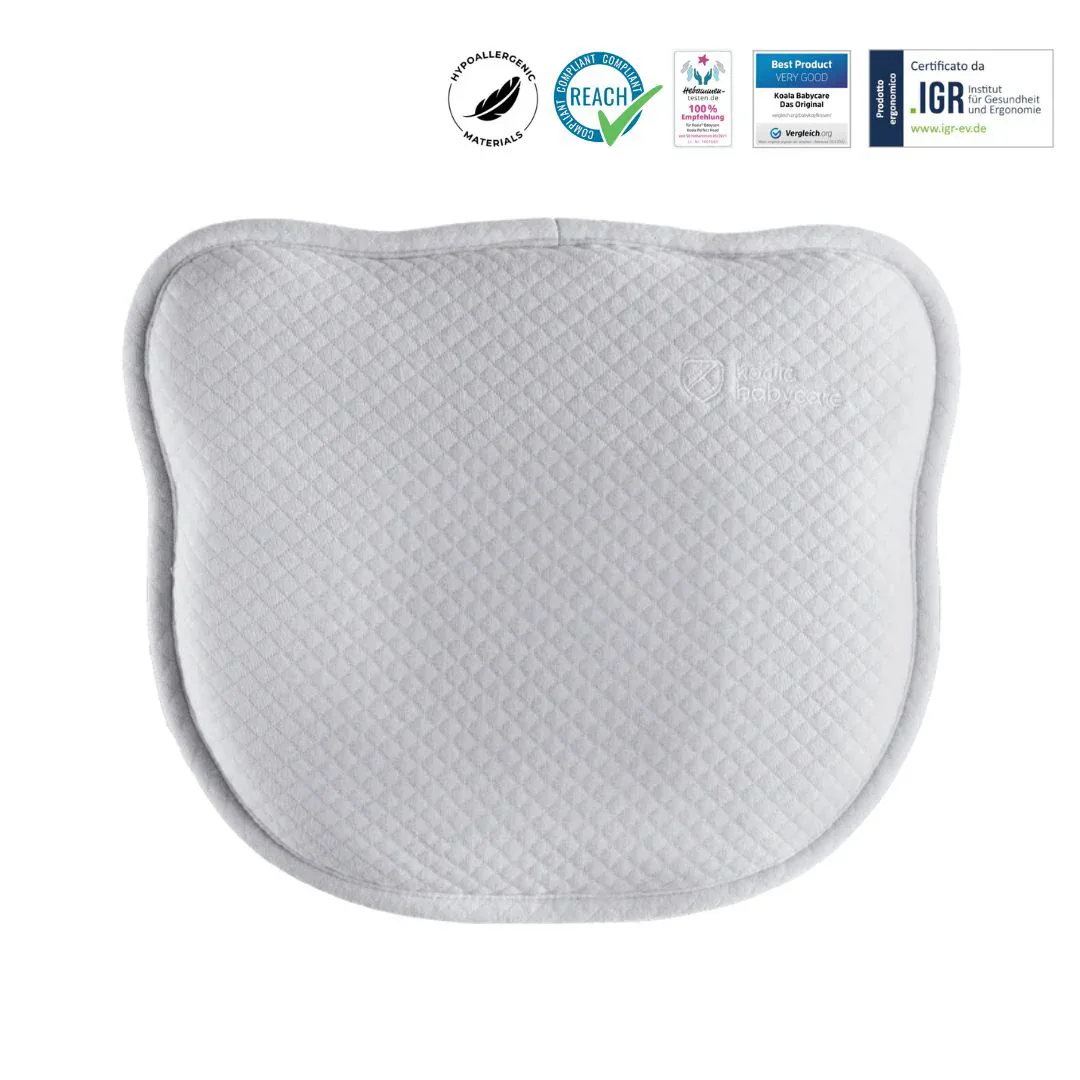 Koala Babycare® Aid to prevent flat head syndrome Perfect Head AIR Grey