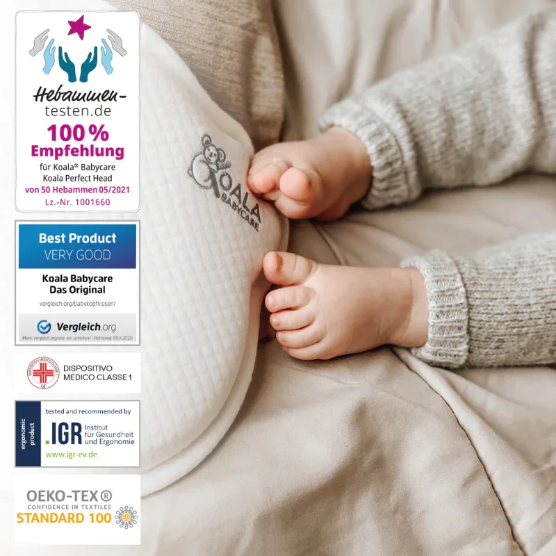 Koala Babycare® Aid to prevent flat head syndrome Perfect Head AIR Grey - Image 6