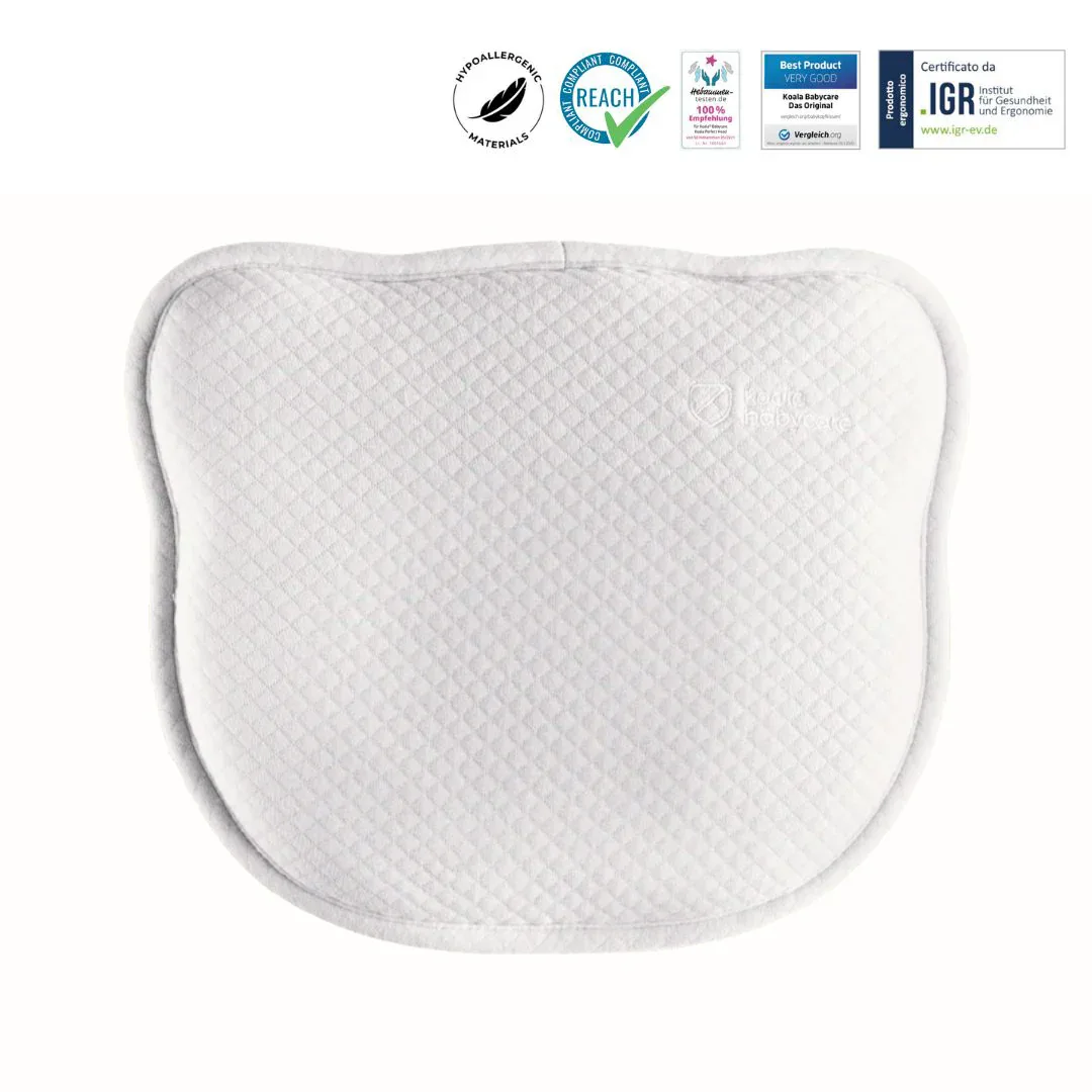 Koala Babycare® Aid to prevent flat head syndrome Perfect Head AIR White