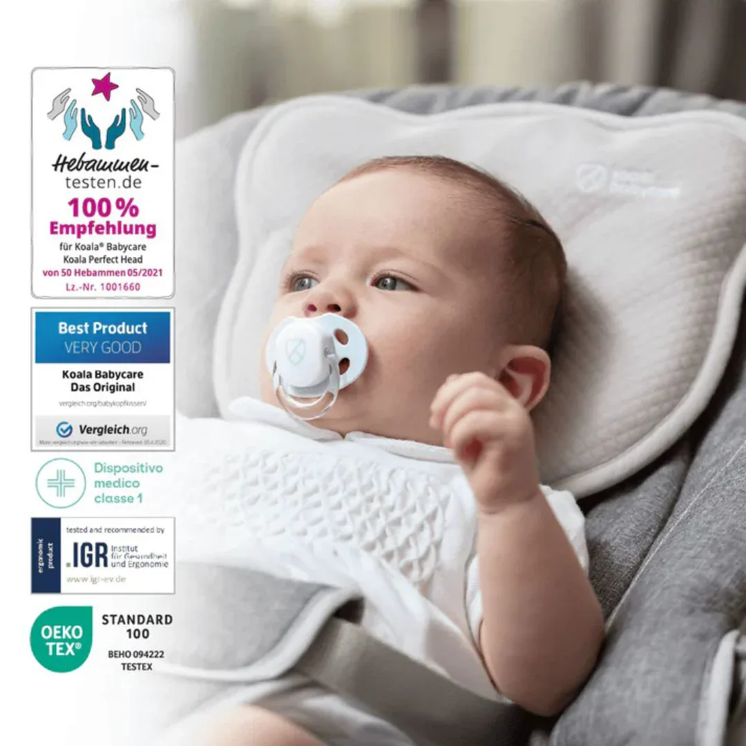 Koala Babycare® Aid to prevent flat head syndrome Perfect Head AIR White - Image 2