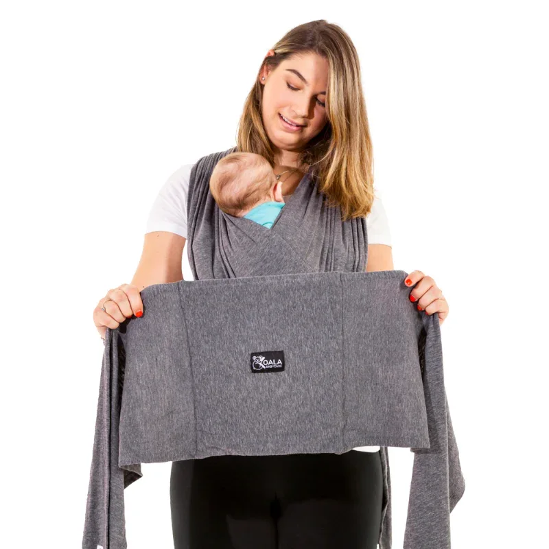 Koala Babycare® Baby Wrap Anthracite - Image 2