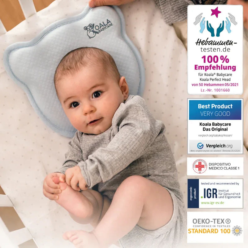 Koala Babycare® Aid to prevent flat head syndrome Perfect Head AIR Blue - Image 6