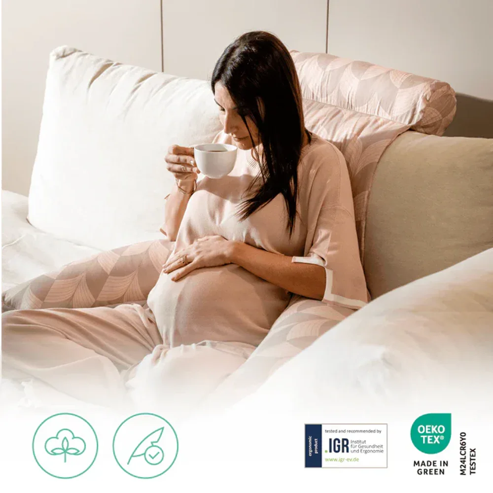 Koala Babycare® Hug+ Comfy Pillow Fan Beige - Image 3