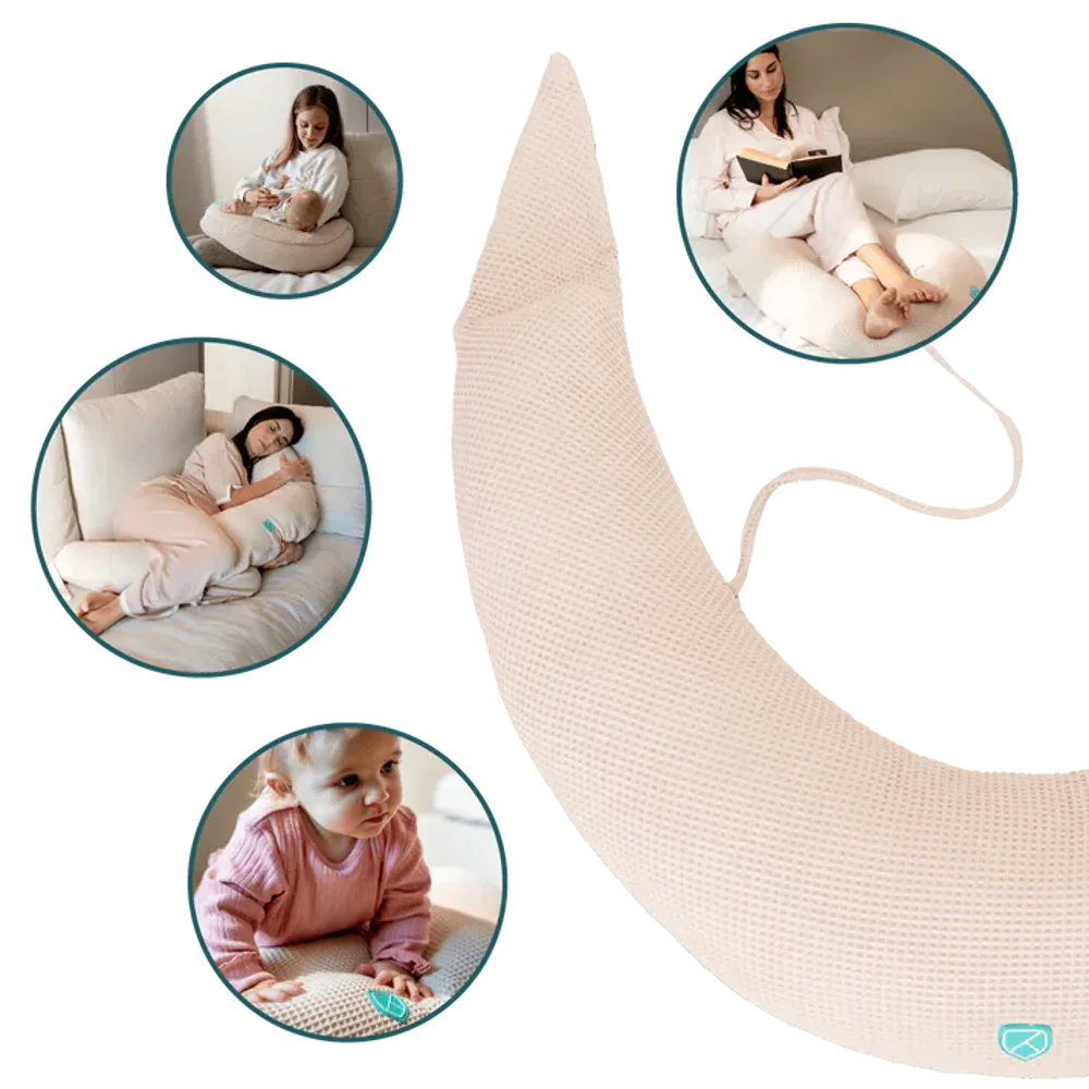 Koala Babycare® Maternity pillow Hug Comfy Bamboo Beige - Image 7
