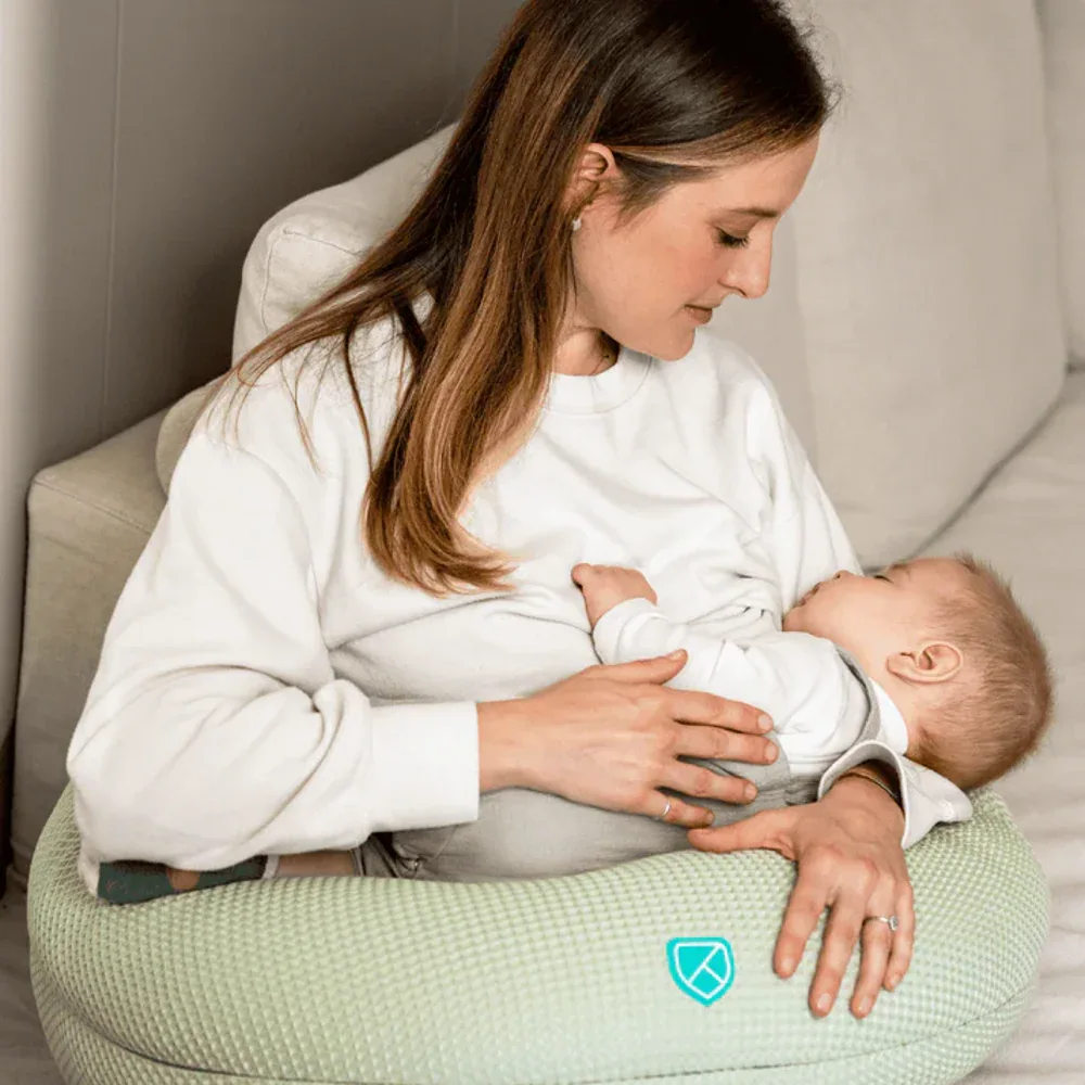 Koala Babycare® Maternity pillow Hug Comfy Bamboo Sage Green - Image 7