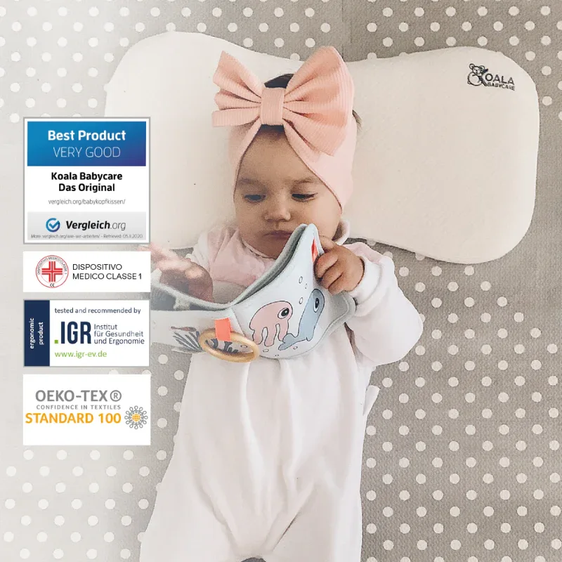 Koala Babycare® My First Pillow Perfect Head MAXI AIR White - Image 6