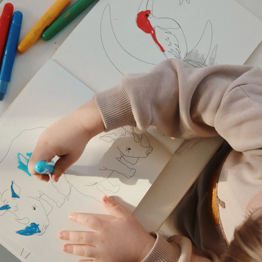 Konges Sløjd® Gel crayons and drawing pad - Image 3
