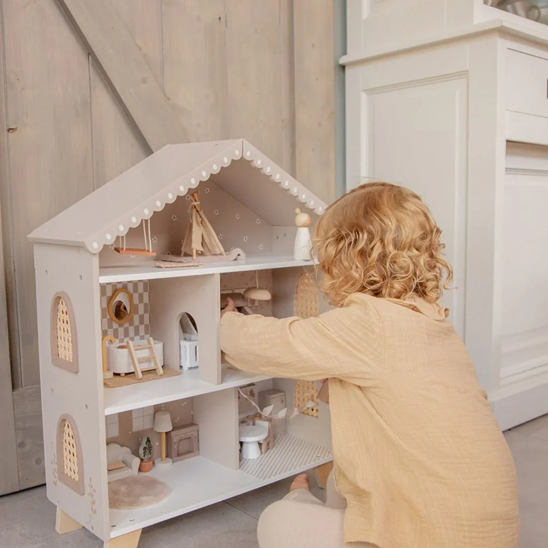 Label Label® Dollhouse with Furniture Nougat - Image 4