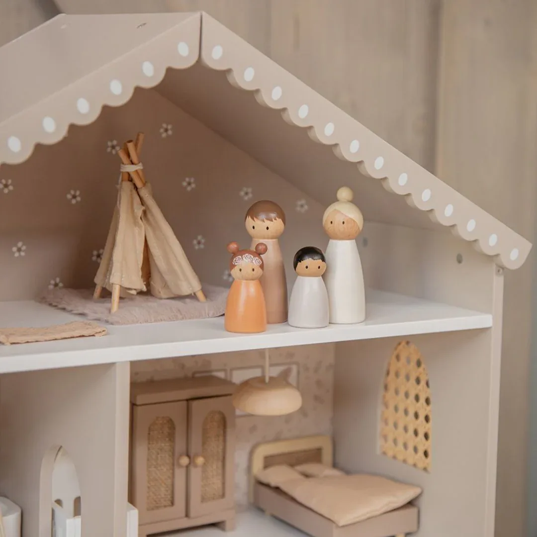 Label Label® Dollhouse with Furniture Nougat - Image 6
