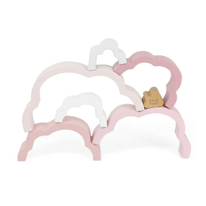 Label Label® Rainbow Puzzle Cloud Pink - Image 2