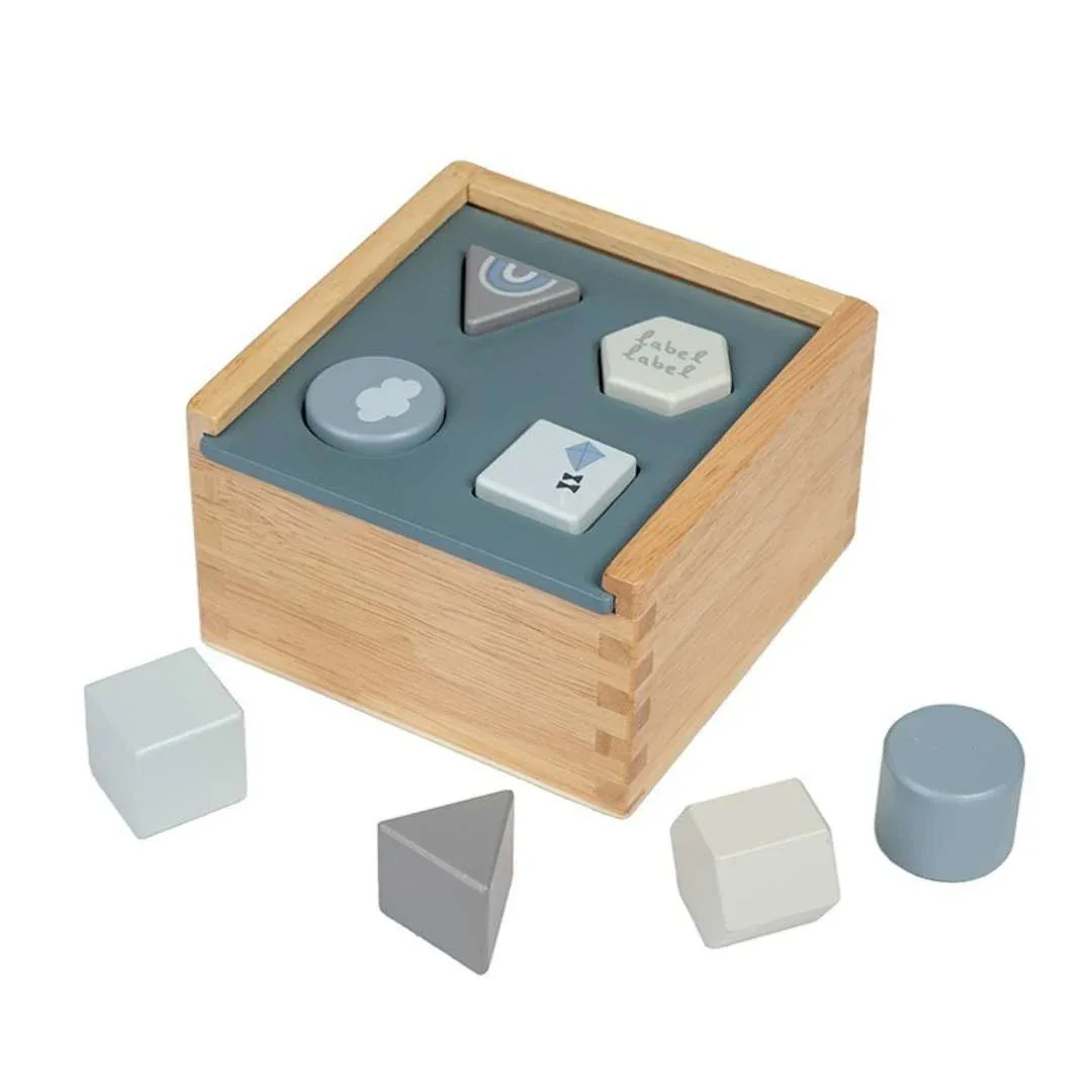 Label Label® Shape Sorting Box Blue - Image 2