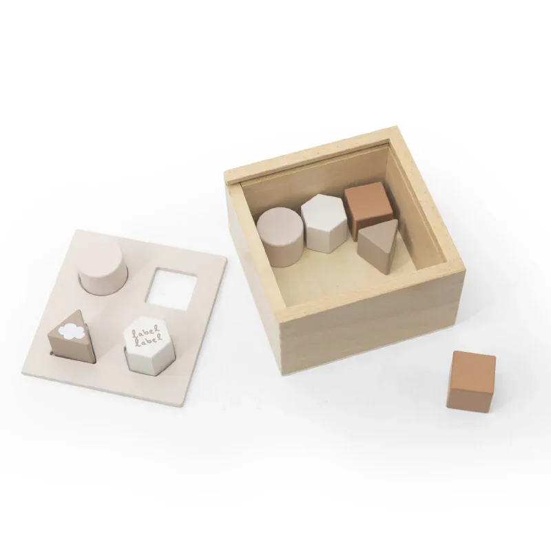 Label Label® Shape Sorting Box Nougat - Image 2
