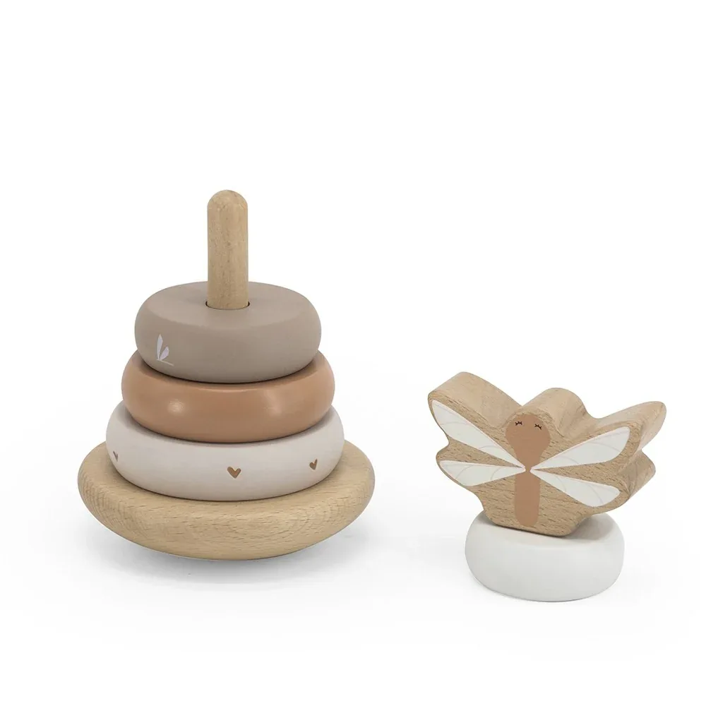 Label Label® Little Stacking Rings Nougat - Image 2