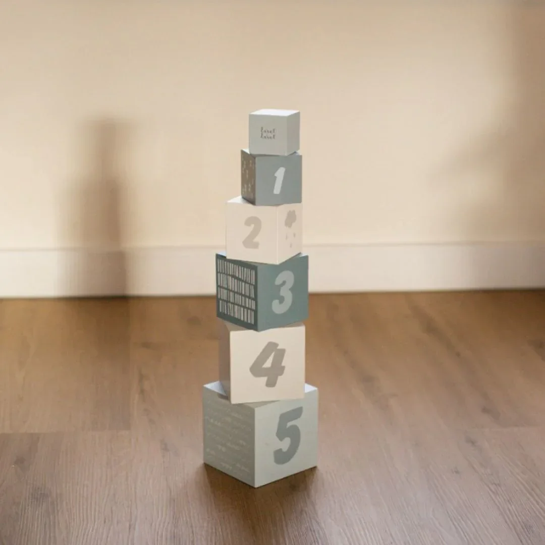 Label Label® Stacking Stacking Blocks Numbers Blue - Image 5