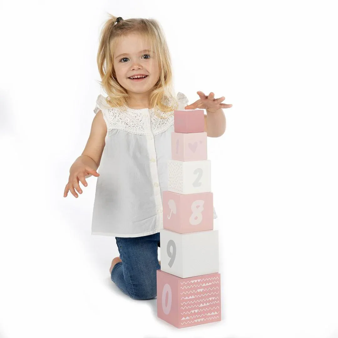 Label Label® Stacking Stacking Blocks Numbers Pink - Image 4