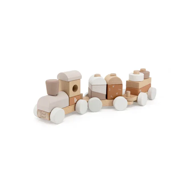 Label Label® Stacking Train Nougat - Image 3