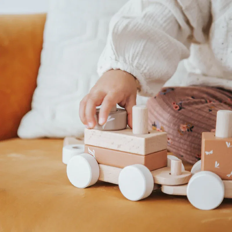 Label Label® Stacking Train Nougat - Image 6