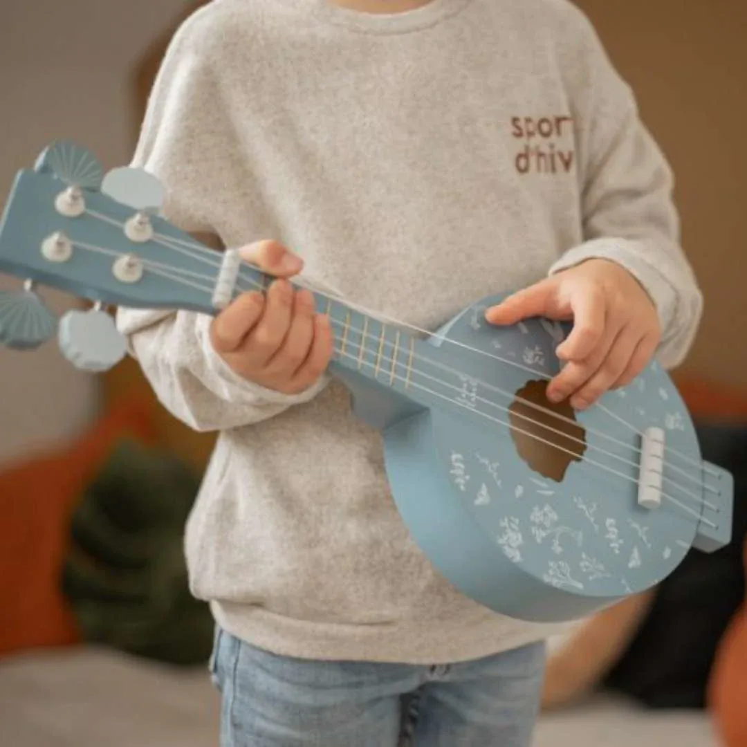 Label Label® Wooden banjo Blue - Image 2